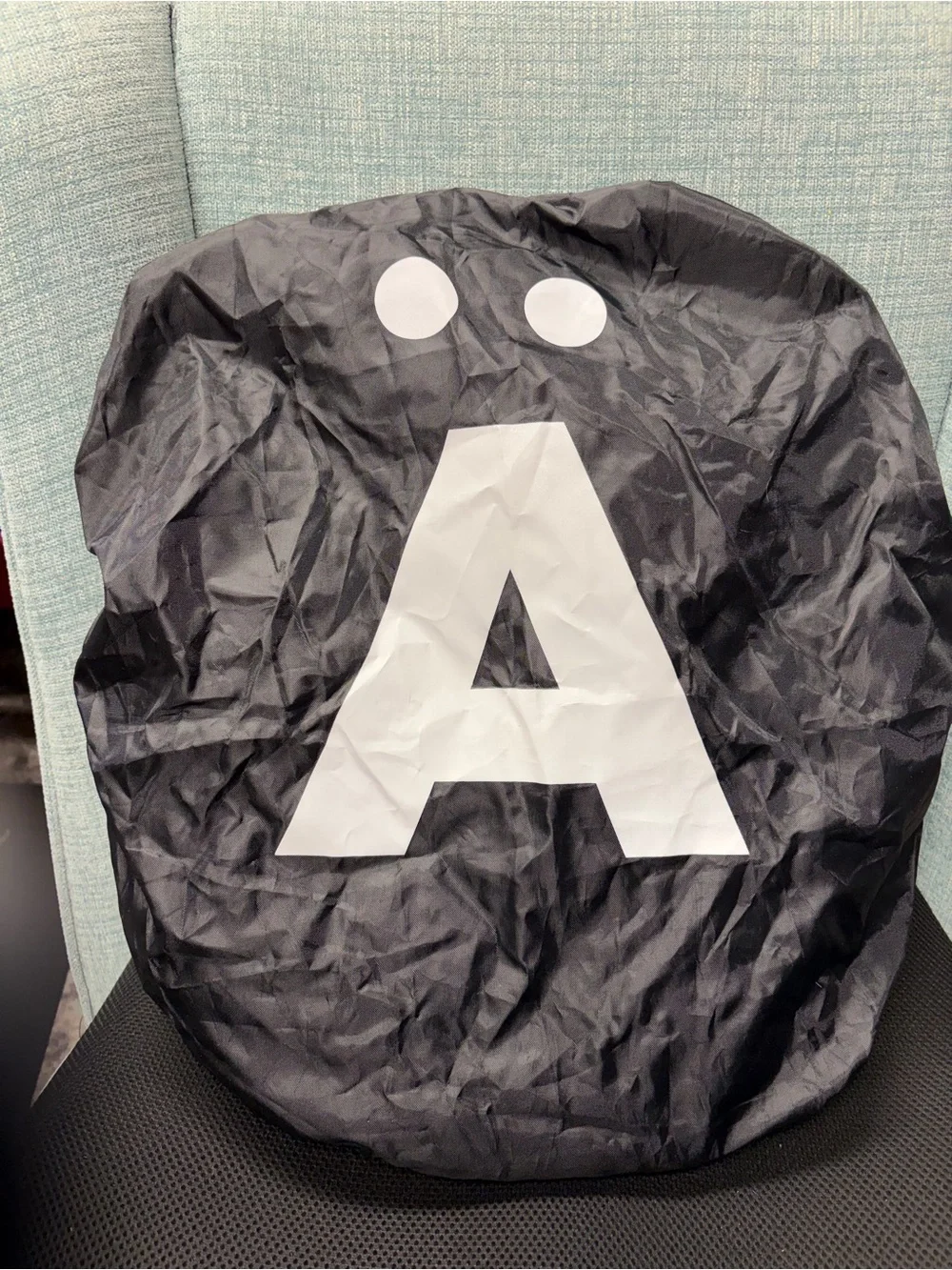 Använda a Great Freakin' Bag gray black canvas multi carry backpack Stockholm
